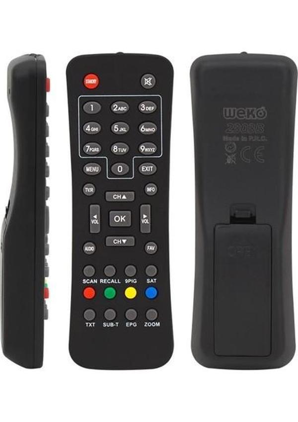 Amstrad , Kawai, Citybox, Digipol Büyük Kalıp Sd Uydu Alıcısı Kumandası - Image 1