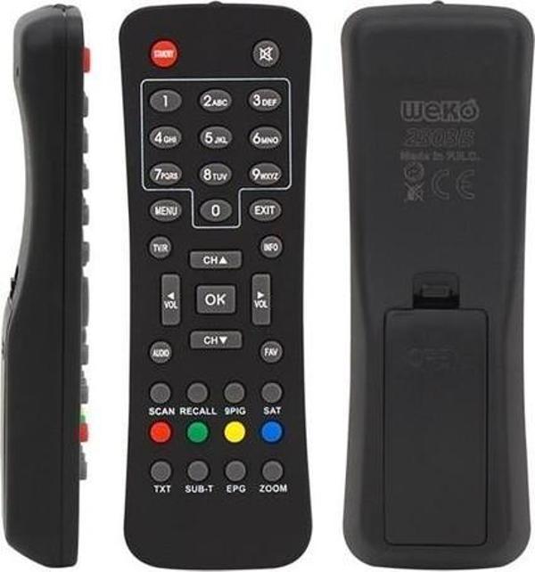 Amstrad, Kawai, Citybox, Digipol Büyük Kalıp Sd Uydu Alıcısı Kumandası - Image 1