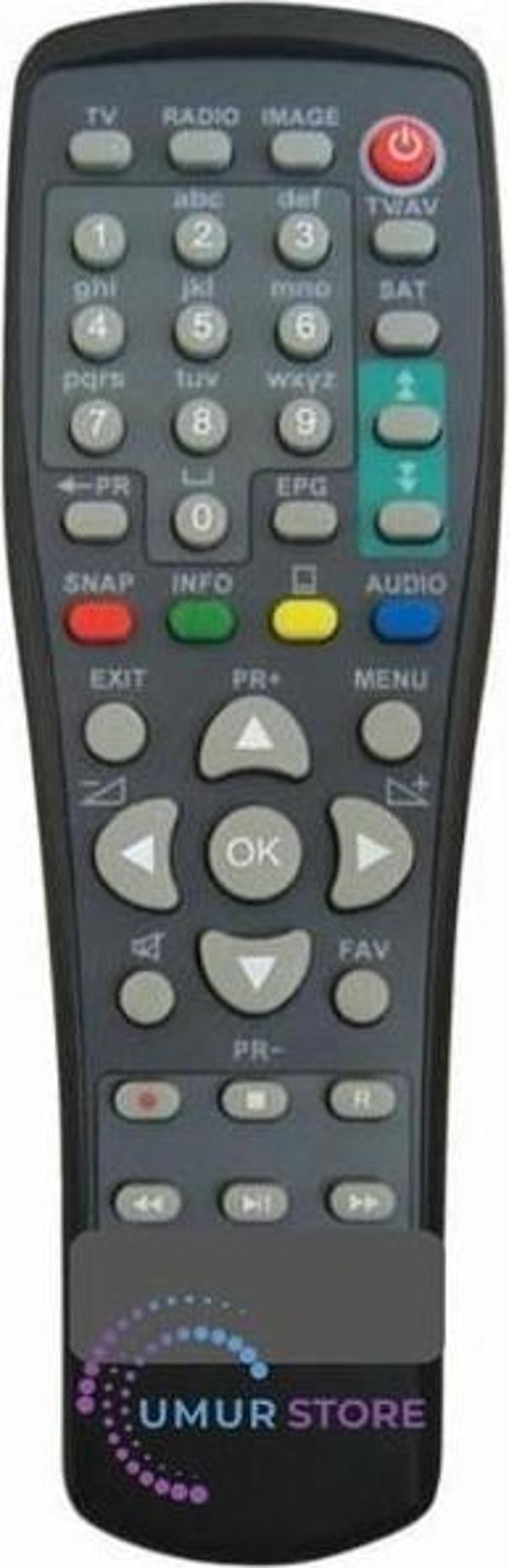 Amstrad 17000 Uydu Alıcı Kumandası - Image 1