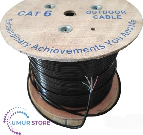 50 Metre Dış Ortam Internet Kablosu Cat6 50 mt Özel Üretim - Image 1