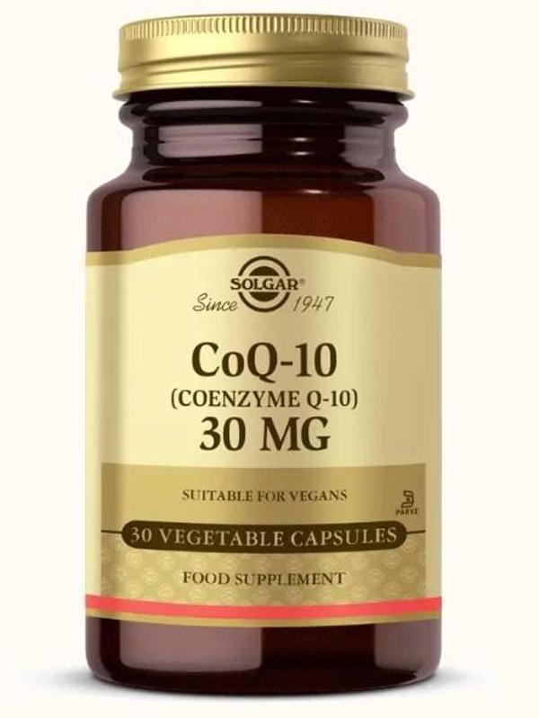 Solgar Coenzyme Q-10 60 Mg 30 Kapsül - Image 1