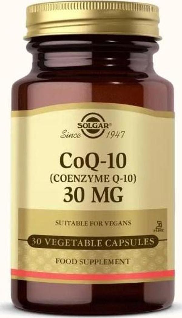 Solgar Coenzyme Q-10 60 Mg 30 Kapsül - Image 1