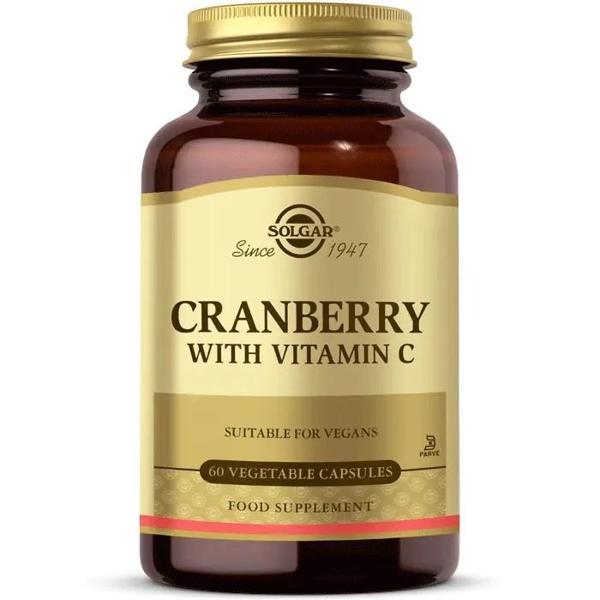 Solgar Cranberry with Vitamin C 60 Kapsül - Image 1