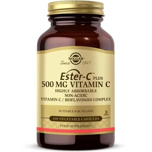 Solgar Ester-C Plus 500 Mg 100 Kapsül - Image 1