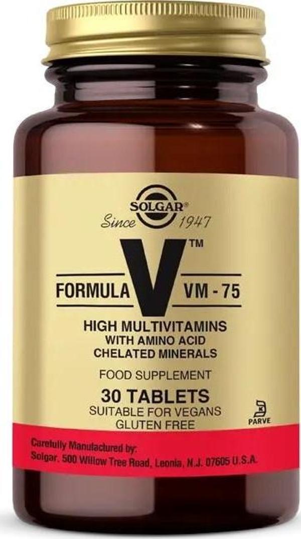 Solgar Formula VM - 75 30 Tablet - Image 1