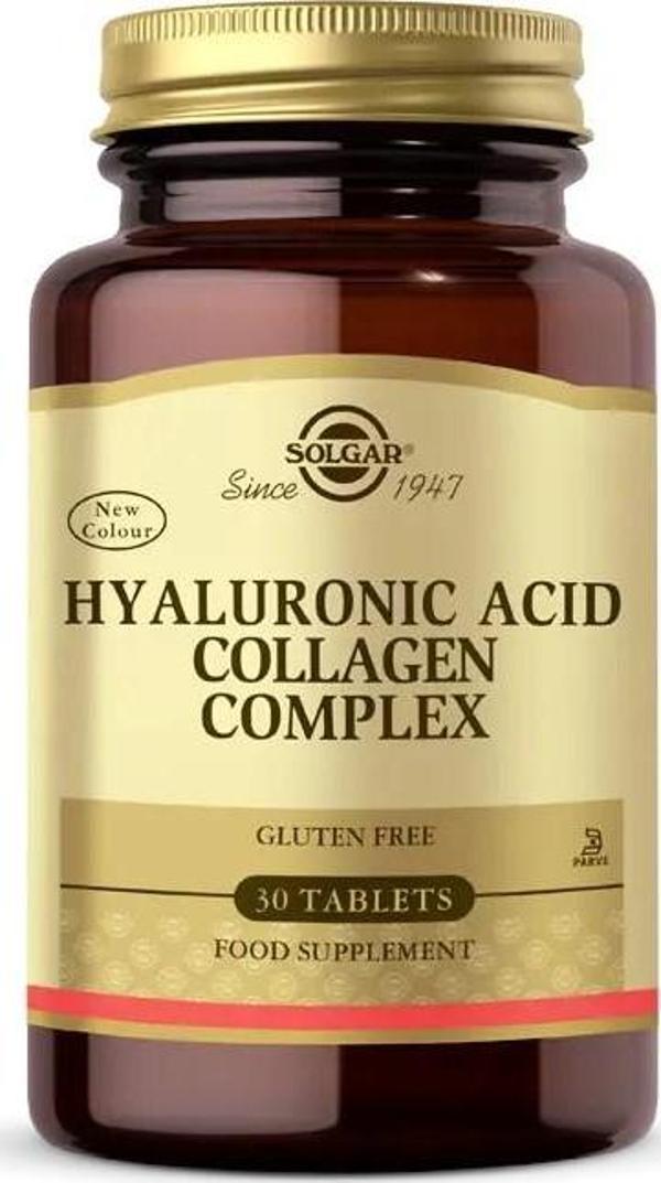 Solgar Hyaluronic Acid Collagen Complex 30 Tablet - Image 1