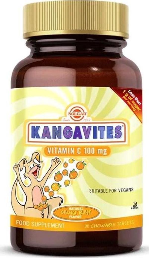 Solgar Kangavites Vitamin C 100 Mg 90 Tablet - Image 1