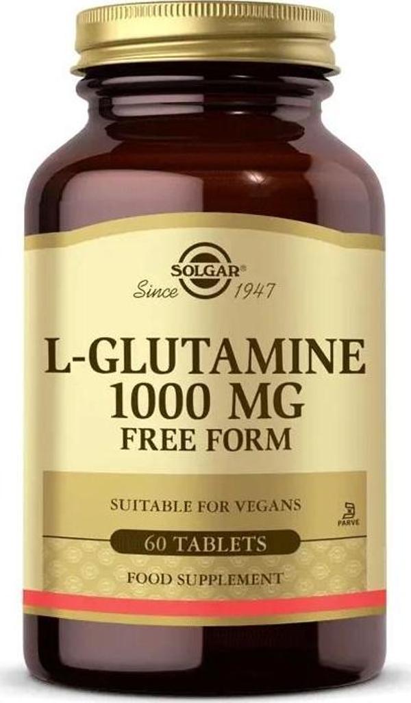 Solgar L-Glutamine 1000 Mg 60 Tablet - Image 1