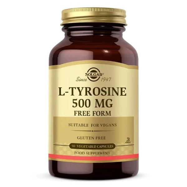 Solgar L-Tyrosine 500 Mg 50 Kapsül - Image 1