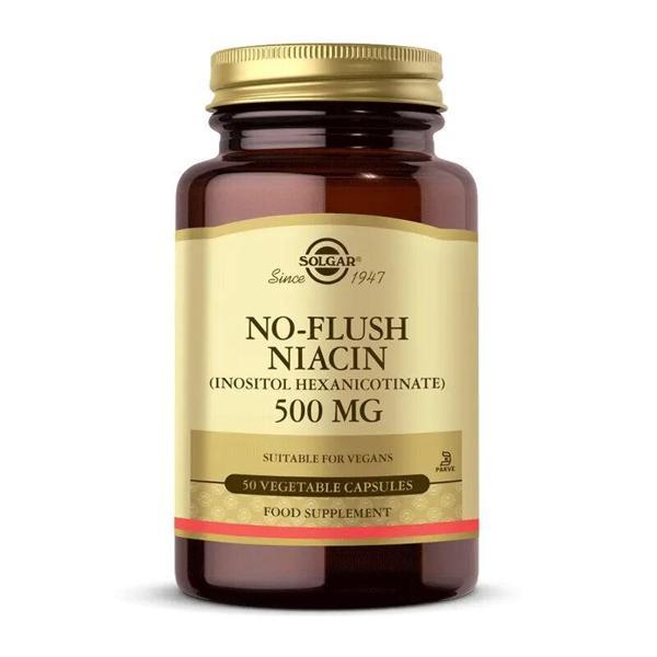 Solgar No Flush Niacin 500 Mg 50 Kapsül - Image 1