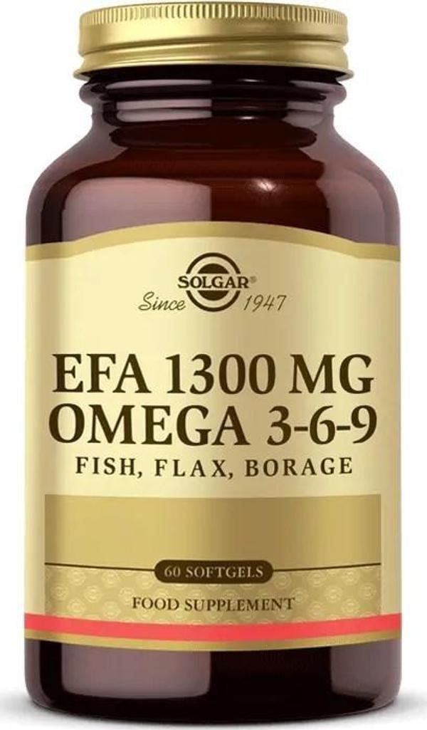 Solgar Omega 3-6-9 Efa 1300 Mg 60 Kapsül - Image 1