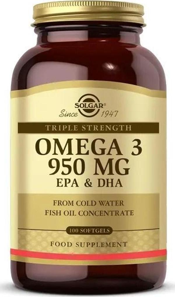 Solgar Omega-3 950 Mg 100 Kapsül - Image 1