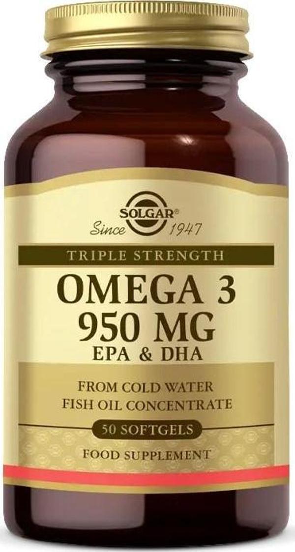 Solgar Omega-3 950 Mg 50 Kapsül - Image 1