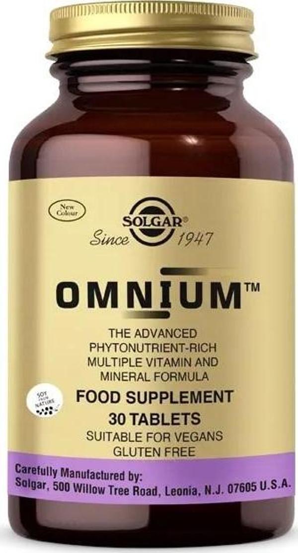 Solgar Omnium 30 Tablet - Image 1