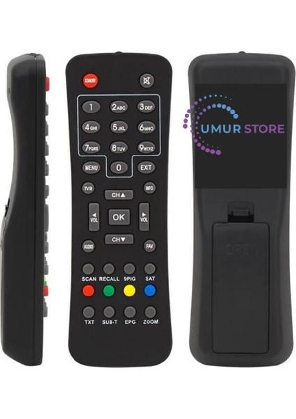 Amstrad Büyük Kalıp Sd Uydu Alıcısı Kumandası - Image 1