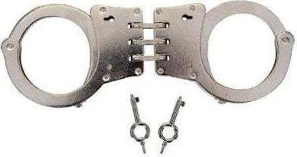 Single Sword EGM Menteşeli Çelik Polis Kelepçesi - Image 1