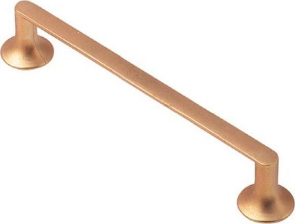 Yaren Metal Lüks Mobilya Dolap Çekmece Kulpları Toro Bakır 128 Mm (12,8 Cm)- 2 Adet - Image 1