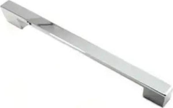 Yaren Metal Köprü Modern Lüks Mobilya Dolap Çekmece Kulpları160-192 m Krom (160-192  Cm) 10 Adet - Image 1