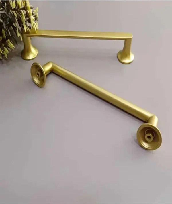 Yaren Metal Mobilya Kulpları Toro Mat Altın 160 Mm (16 Cm)- 2 Adet - Image 1