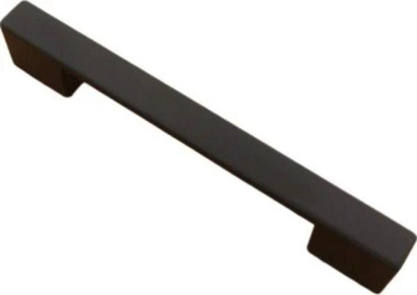 Asil Metal Köprü Modern Lüks Mobilya Dolap Çekmece Kulpları (2 Adet ) 192 Mm Siyah - Image 1