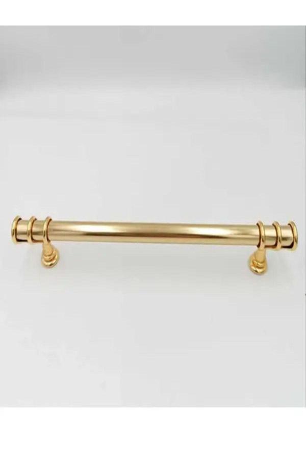 Yaren Metal Halka Modern Dolap Çekmece Kulpları (160 Mm ) 16 Cm Altın-Altın- 10 Adet - Image 1