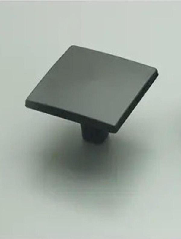 Yaren Metal New Black Mercan Düğme Kulp Siyah -2 Adet - Image 1