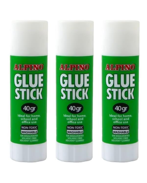 Alpino Stick Yapıştırıcı 40 gram 3 Adet - Image 1