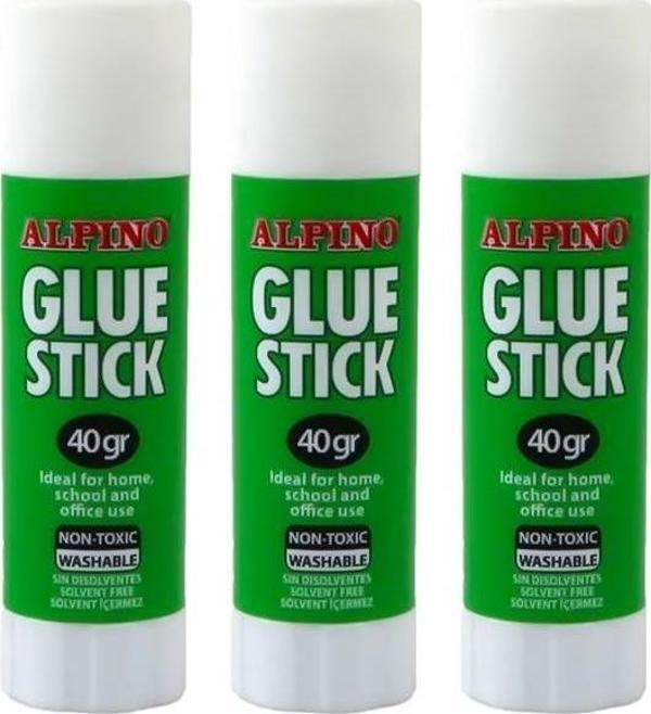 Alpino Stick Yapıştırıcı 40 gram 3 Adet - Image 1