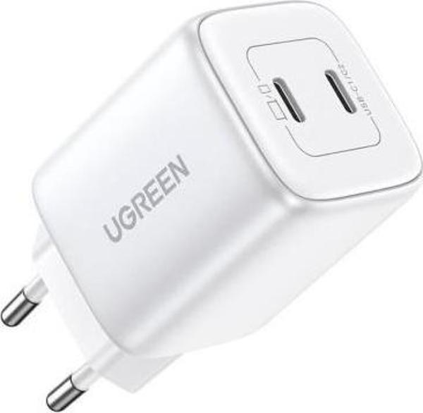 Ugreen Nexode 45 W Beyaz Hızlı Şarj Adaptörü  - Image 1