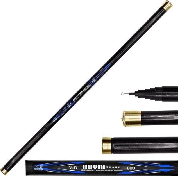 Karbon Göl Kamışı Portfish Royal Shark 8 Metre 10-30Gr - Image 1