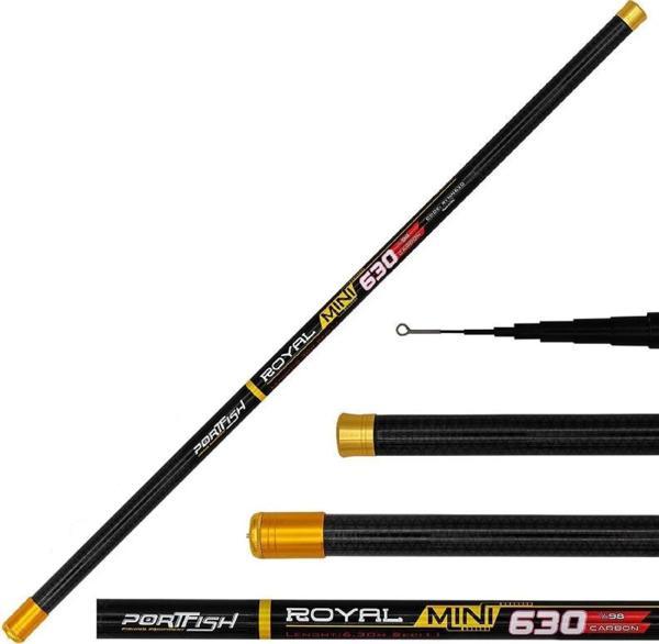 Portfish Mini Royal Carbon Göl Kamışı 630 cm 5-20 gr - Image 1