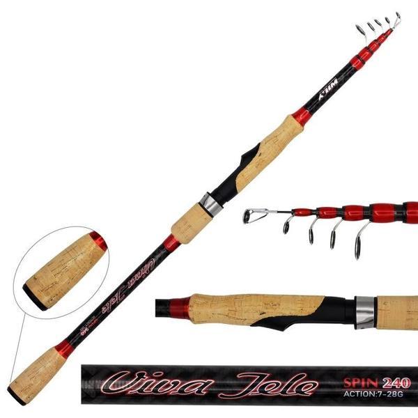 Wily Viva 270 cm 10-35 gr Teleskopik Spin Kamış - Image 1
