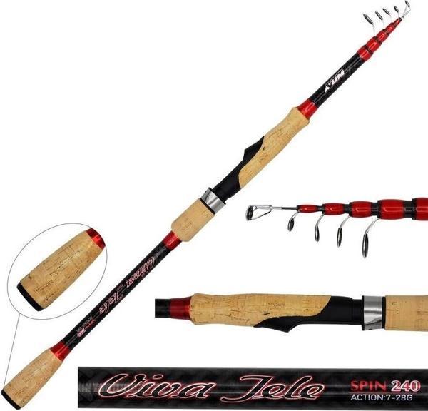 Wily Viva 270 cm 10-35 gr Teleskopik Spin Kamış - Image 1