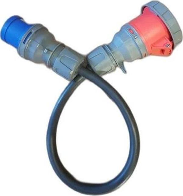 Elektrikli Araç İçin 220V / 32A Dönüştürücü | Mavi Adaptör - Image 1