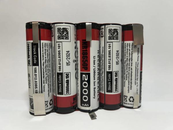 Orion 5S 18v Matkaplar 18650 Li-on Pil Grubu 2000 Mah 15C - 30A - Image 1