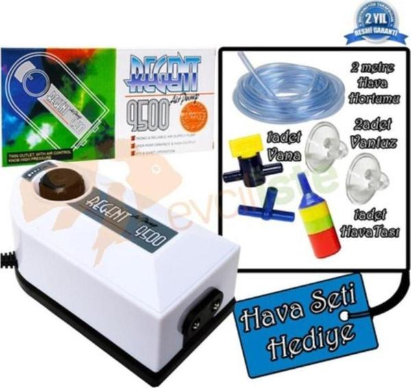 Regent 9500 Çift Çıkışlı Hava Motoru + Hava Seti - Image 1