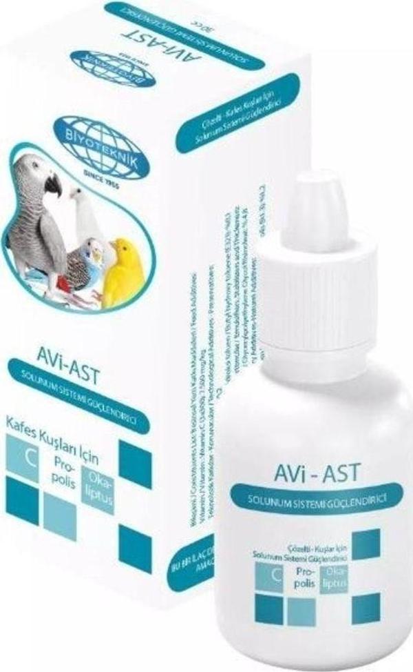 Biyoteknik 6 Adet Avi-Ast Kuşlar Için Solunum Sistemi Güçlendirici - Image 1