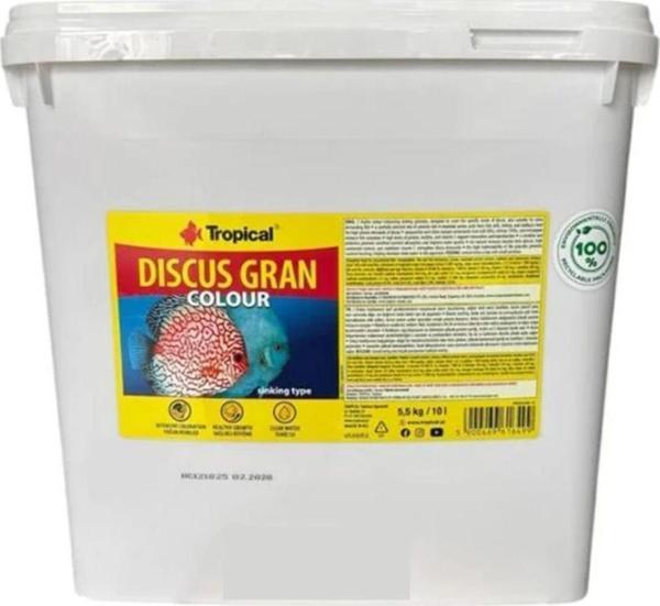 Tropical Discus Gran Colour 250 Gram Renklendirici Granül Yem - Image 1
