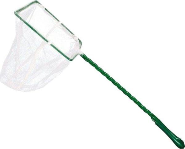 Birevcil 2 Numara Beyaz Akvaryum Balık Kepçesi 12X9X23(32) Cm - Image 1