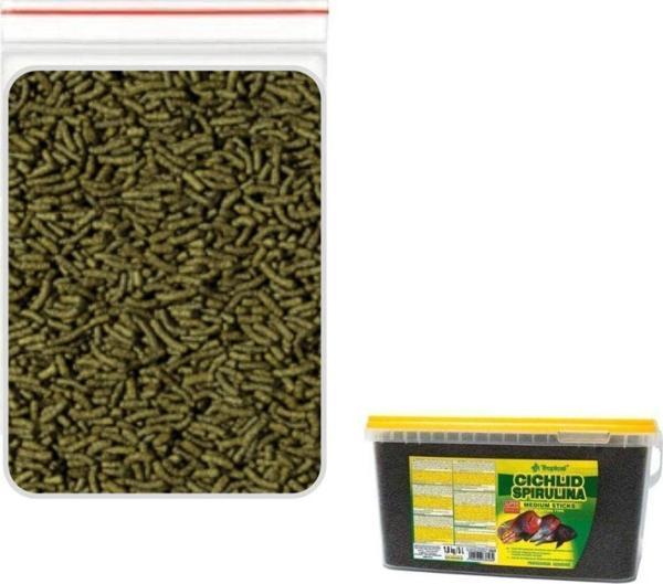 Tropical Cichlid Spirulina Medium Sticks 250 Gr Balık Yemi - Image 1