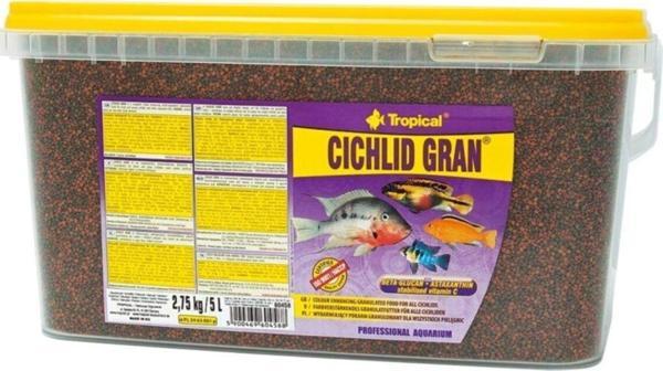 Tropical Cichlid Gran Granül Balık Yemi 250 Gr - Image 1