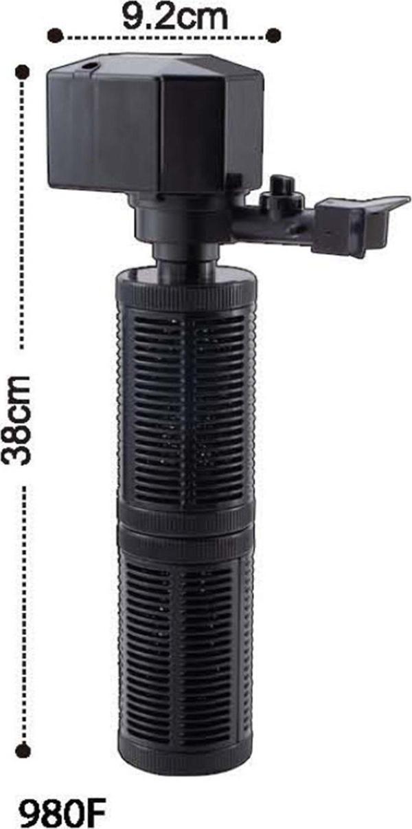 Dophin 980F Akvaryum Iç Filtre 1500 L/H - Image 1