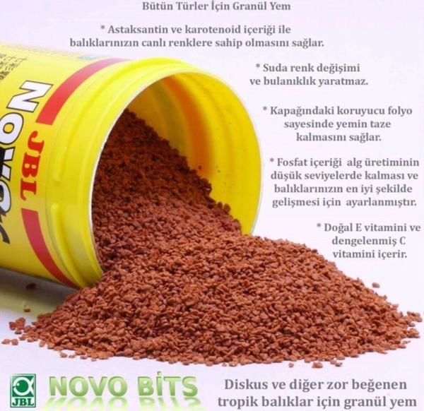 Jbl Novo Bits Discus Ciklet Balık Yemi 100 Gram - Image 1