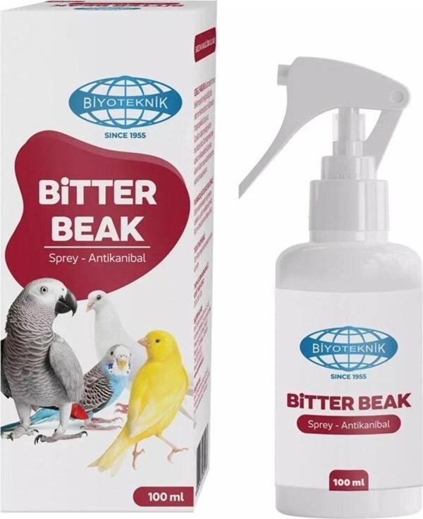 Biyoteknik 6 Adet Bitter-Beak Kuşlar Için Antikanibal Sprey - Image 1