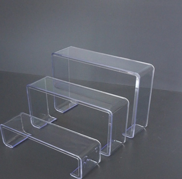 2 ADET 3'lü Merdiven Set Stand - Kozmetik Ürün Düzenleyici, Ayakkabı Ve Hobi-Figür Teşhir Standı - Image 1