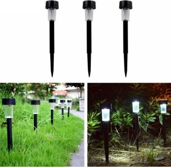 Led Lamp Solar Bahçe Işığı Güneş Enerjili 5'Li Solar Bahçe Lamba 5 Adet Saplamalı Güneş Enerjili Bahçe Lamb - Image 1