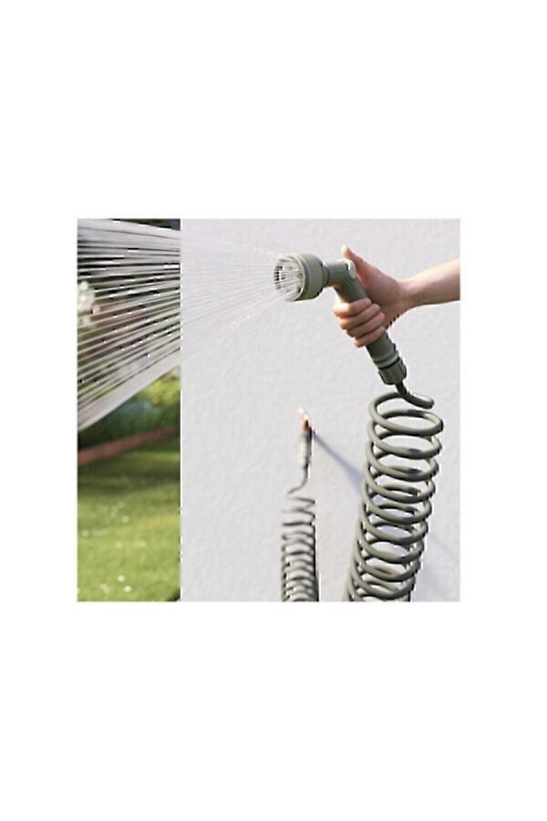 Goodhaustore Verve 15 Metre Spiral Hortum Seti Bahçe Balkon Sulama Seti - Image 1