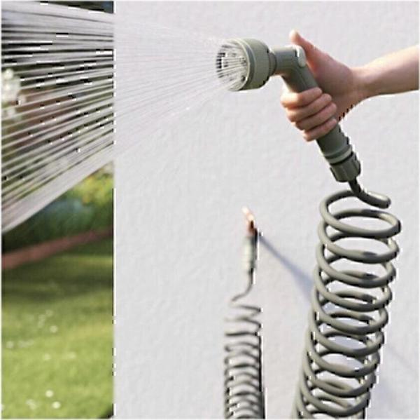Goodhaustore Verve 15 Metre Spiral Hortum Seti Bahçe Balkon Sulama Seti - Image 1