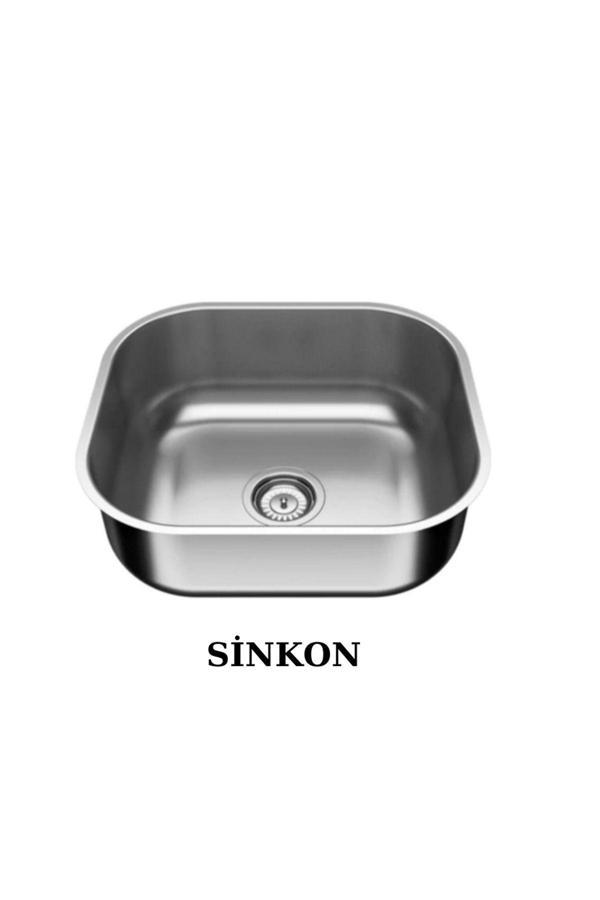 Sinkon Krom Kare Evye 40 X 45 Nokta Desen Geniş Delik Süzgeçli Sifon Dahildir - Image 1