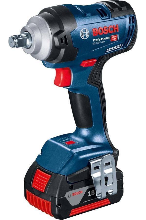 Bosch Professional Gds 18V-400 2 X 5.0Ah Çift Akülü Darbeli Somun Sıkma Makinesi - 06019K0020 - Image 1